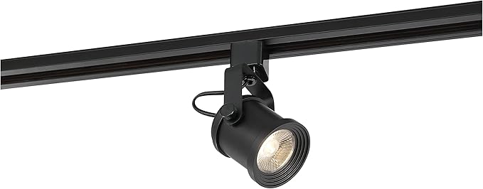 Nuvo Lighting TH488 3.75 Inch 12W 1 LED Track Head, Black Finish