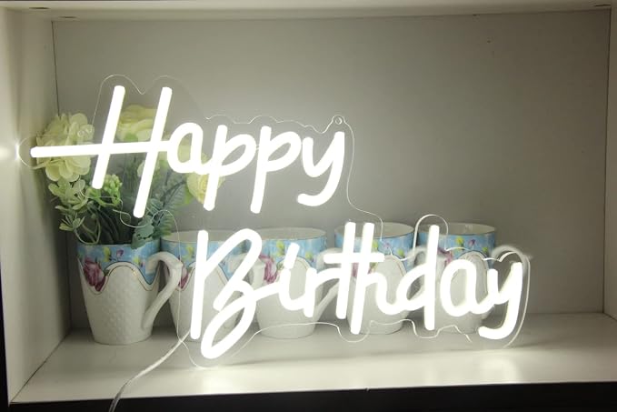Ulalaza LED Neon Sign Night Light for Wall Party Décor Bedroom Room Bar Wedding Home Birthday Art Decoration Christmas with USB Chain Light modulator 5v 16.5''*9.1''
