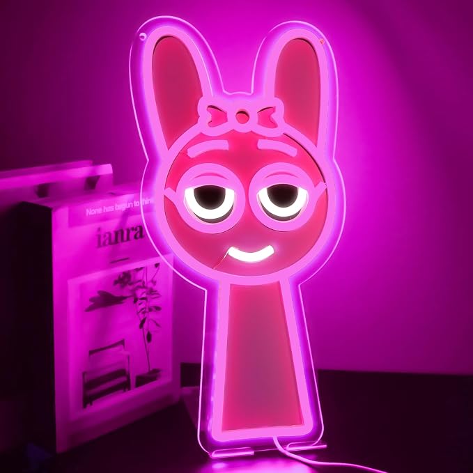 AHlove Game Neon Signs for Wall Decor，LED Neon Lights for Bedroom、Man Cave，Birthday、Christmas Gifts for Teenage Girls