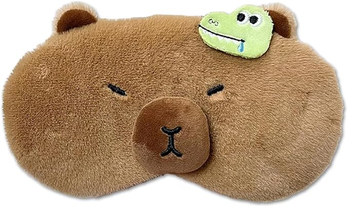 PERFECTSIGHT Cute Sleep Eye Masks (Capybara)