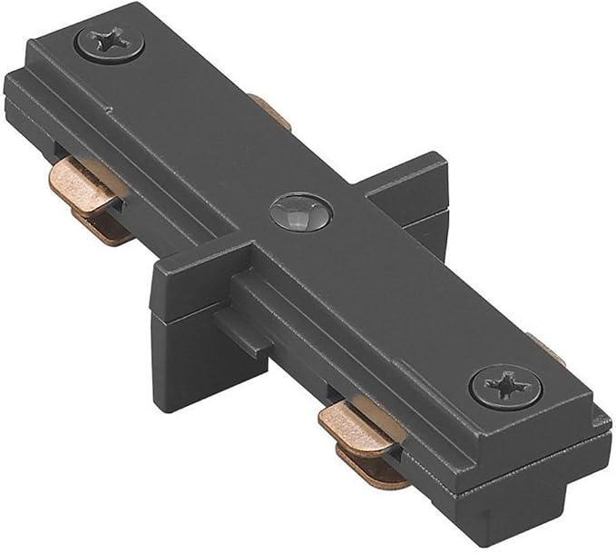 WAC Lighting LI-BK L Track I Connector, Black