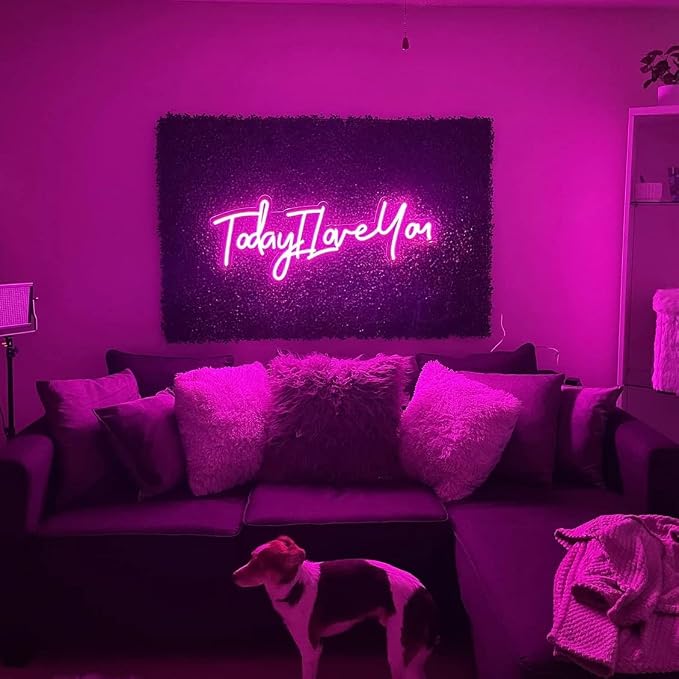 LC Sign Custom Neon Sign, Personalized LED Name Sign for Wedding Wall Decor | Weddings, receptions, birthdays, parties, bedrooms, home bars and photo backdrops, with dimmable lighting for every occasion