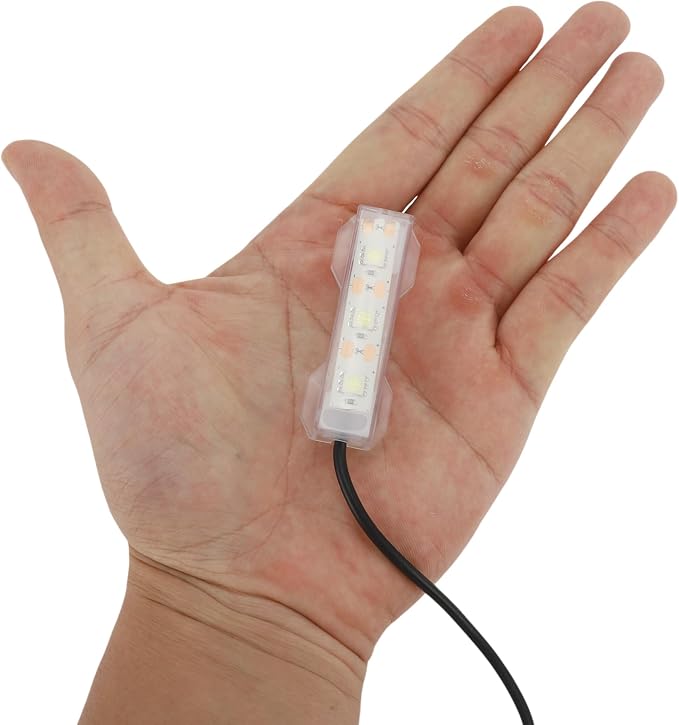 Mini Aquarium Light 0.5-2 Gallon Desktop Aquarium Red USB LED Light