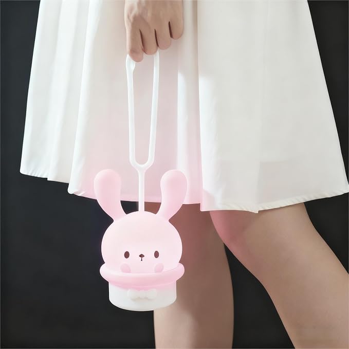 Nursery Night Light for Baby,Portable LED Night Lamp for Breastfeeding | Soft BPA Free Silicone Night Lamp,Dimmable Nightlight for Newborn, Rechargeable Night Light for Kids and Adult