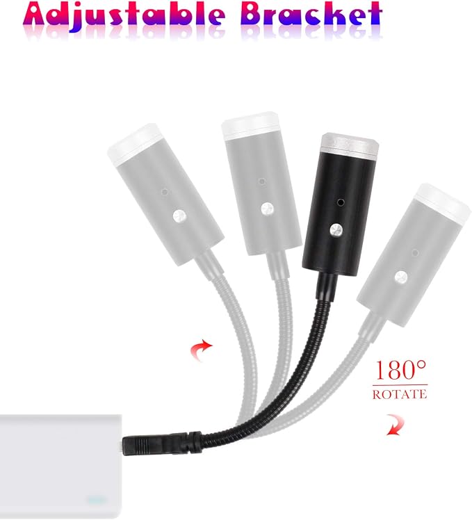 USB Star Night Light for Car Interior,Ceiling, Bedroom, Party and More | 9 Functional Modes , 24 Lighting Effects,Sound Activated Strobe Atmosphere Decorations