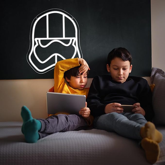 AHlove Game Neon Car Signs for Wall Decor，LED Neon Lights for Bedroom，birthday、Christmas Gifts for kids
