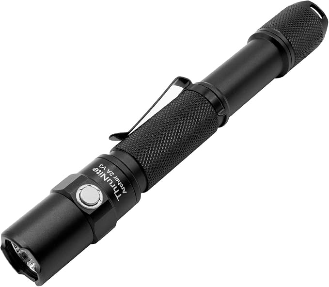 ThruNite Archer 2A V3 LED Flashlight, High Lumens AA Flashlight, IPX8 Waterproof Dual Switch Bright Flashlight for Hiking Emergency Power Outage - Cool White