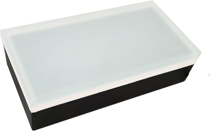LUMENGY Paver Light 4x8 Inch (3.93x7.87), 2700K Warm White, Glare-Free Brick Lighting for Driveways, Walkways, Pool Decks and Patios, 12V Hardwired, IP67 Waterproof, Drive-Over Rated
