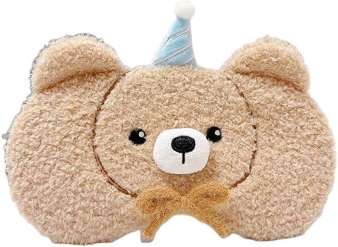 PERFECTSIGHT Cute Sleep Eye Masks (Brown Cake)