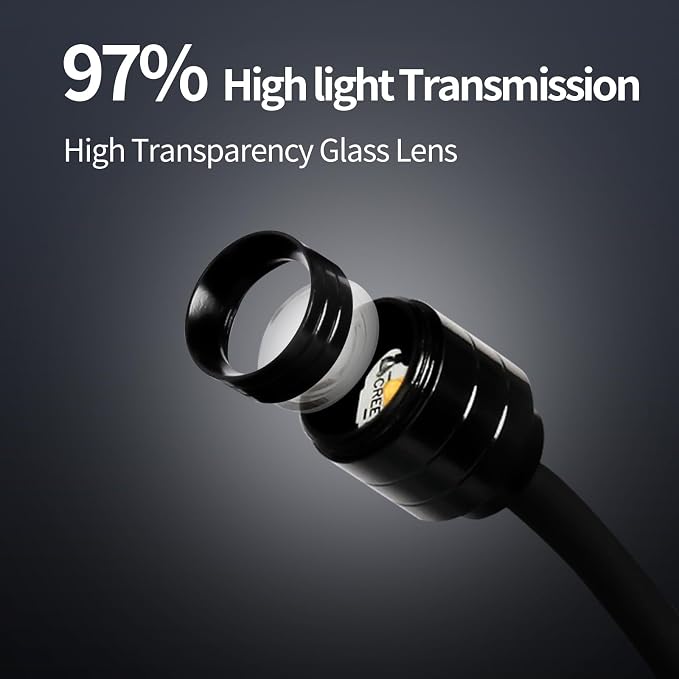 3W LED Aquarium Light, Clip On Fish Tank Lamp | Full Spectrum, 3 Color Modes, Adjustable Beam, Aluminum Housing, Terrarium & Coral