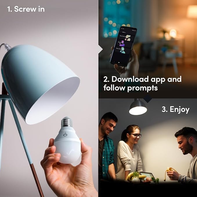 LIFX Color, A19 800 lumens, Wi-Fi Smart LED Light Bulb, Billions of Colors and Whites, No Bridge Required, Compatible with Alexa, Hey Google, HomeKit and Siri (2 Pack)