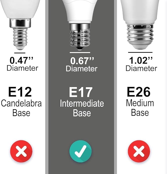 ILC E17 Intermediate Base LED Light Bulbs (40w Equivalent) 5W, Color Changing RGB, 2700K Warm White, 12 Colors 2 Modes Timing with Remote Control (4 Pack)