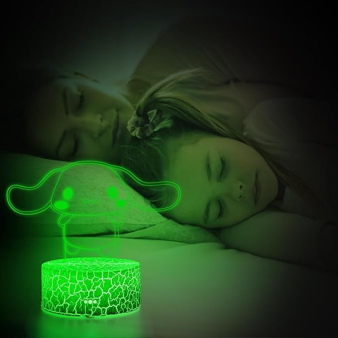 Anime 7 Color Change Decor Lamps,Cartoon Night Light,Cute Night Light,Gifts for Christmas Birthday