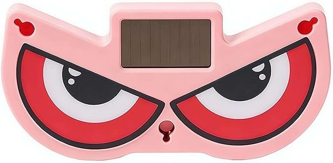 Cartoon Big Eye Car Light, Solar Powered LED Dashboard Decoration with USB Charging, Funny Eye Warning Flash Light with Multiple Modes, Car Interior Accessory for Night Safety, ABS Mini Novelty Lamp