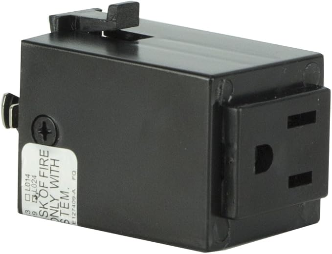 H System Track Outlet Adapter H860-BK (BLACK)