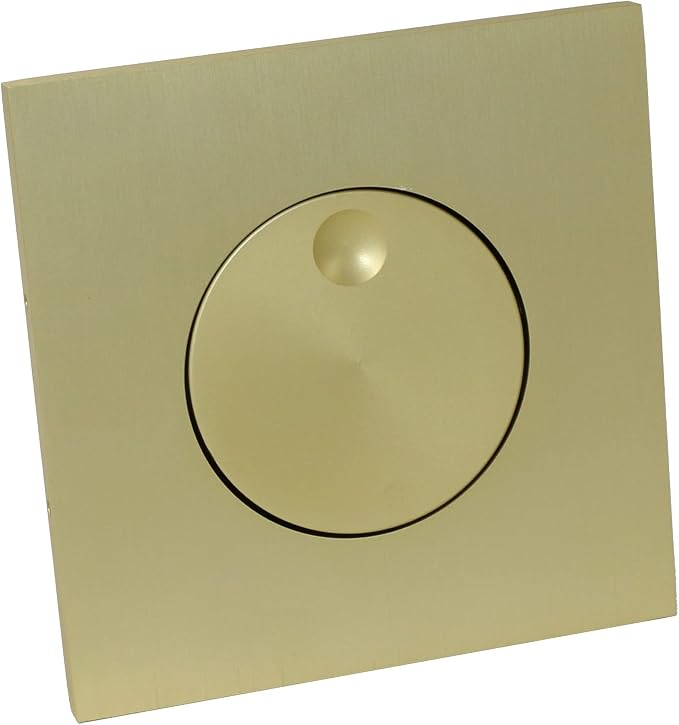 3W LED Wall Recessed Step Stair Lighting Bedside Reading Light Fixture Hidden On/Off Switch Adjustable Warm White Yellow Square