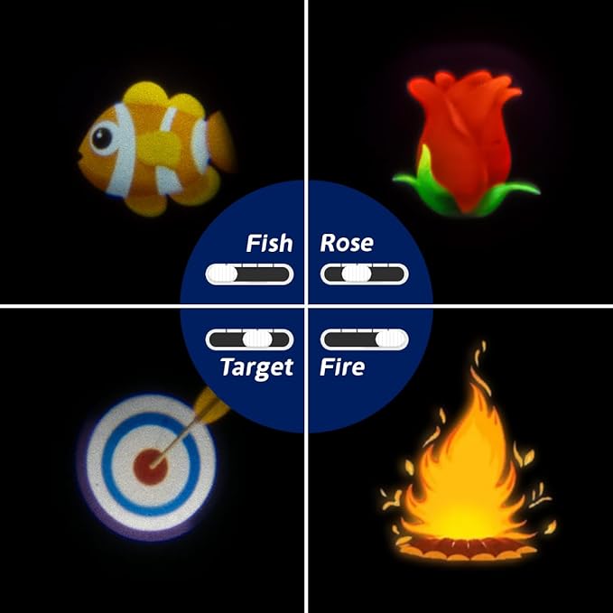 Target Night Light Potty-Training Projector, Motion Activated with Animated Pictures and Cartoons for Boys