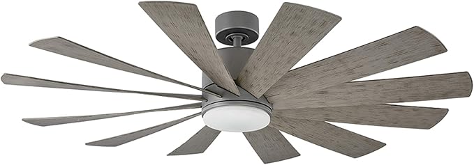 Modern Forms Fans FR-W1815-60L27GHWG Transitional 60``Ceiling Fan from Windflower collection in Bronze/Dark finish,
