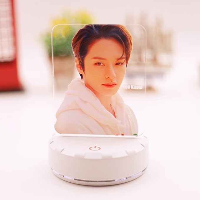 YJYP Night Light Felix Bangchan Hyunjin Colorful Acrylic LED Nightstand Lamp