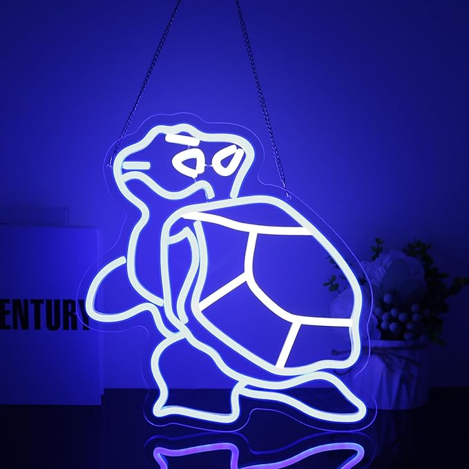 Turtle Neon Sign Led Neon Lights Neon Signs for Wall Decor Light Up Sign for Birthday Party Club Gift