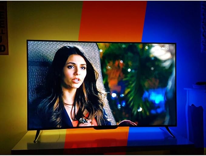 TV Backlight for 24 to 60 inches TV Monitor Back Lights Bias Lighting | TV Led Strip Lights for Sony LG Monitor HDTV Wall Mount Stand Work Space Gaming Room Decor LED Bias Ambient Mood Lighting
