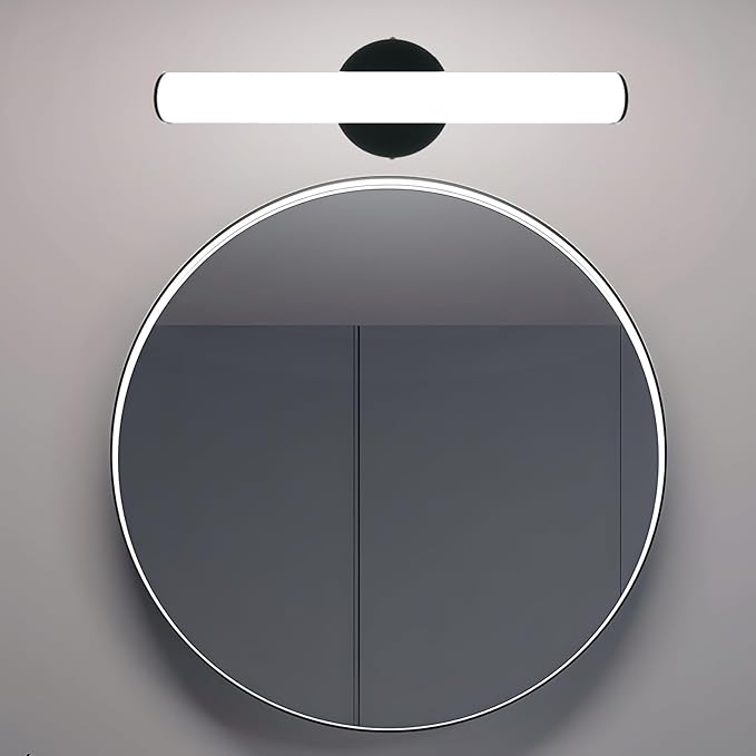 OOWOLF Bathroom Vanity Light, Adjustable Brightness 12W 17.3inch Bathroom Light Fixtures,1200LM Led Vanity Bar, 5000K Natural White, Wall Lamp for Mirror Kitchen Living Room Hallway Cabinet Porch