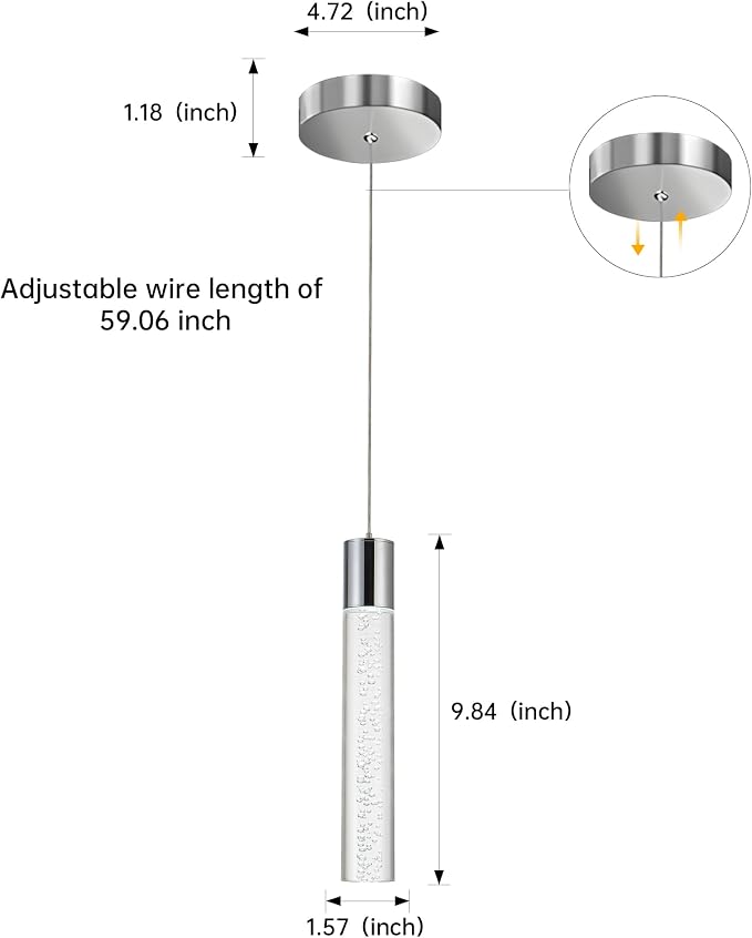 Modern LED Pendant Lights Kitchen Island Lighting,Dimmable 5CCT/2700K/3000K/3500K/4000K/5000K,Hanging Island Lights Kitchen Ceiling Lighting Fixtures,for Kitchen Dining Room (3 Pack)
