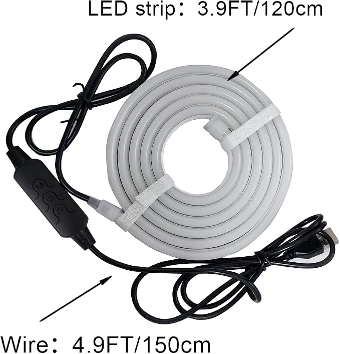 pc sync Light bar，LED Light Strips Deliver Synchronized Lighting Effects with Screen Colors and Music, Compatible with Win/Mac Systems. (PC Sync Light (for 27-inch Models))