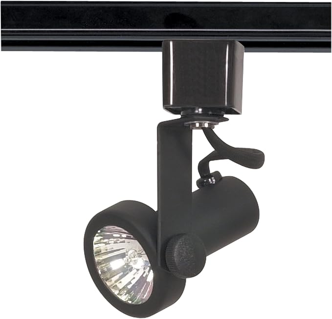 Nuvo Lighting TH322 Transitional One Light Track Head from Track Heads Black collection in Black finish, 4.50 inches