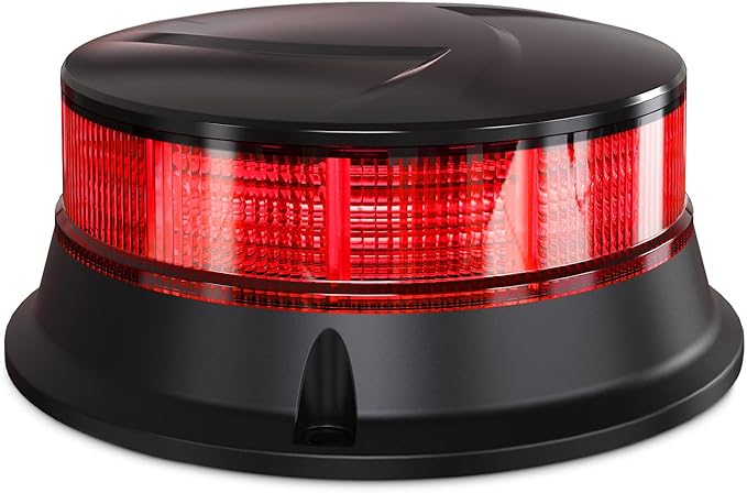 Agrieyes W16S Amber LED Beacon Lights, Emergency Strobe | Warning/Strobe Flashing