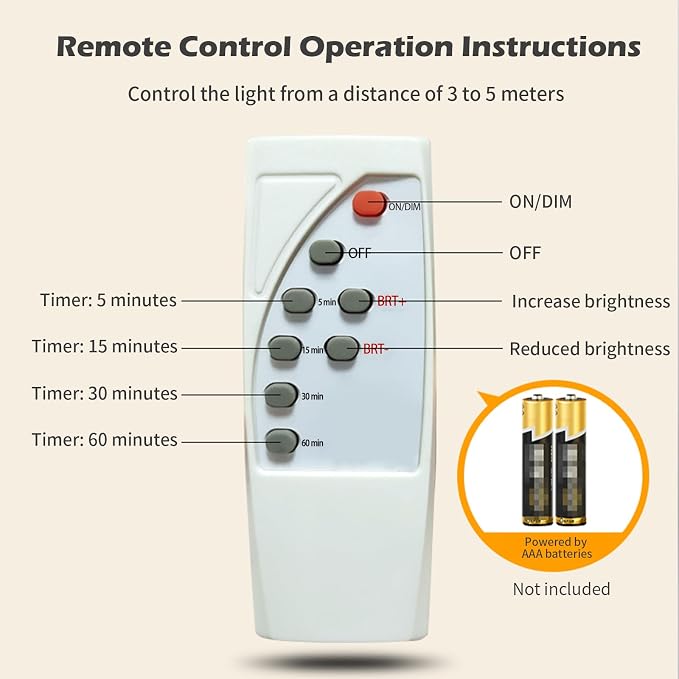 Night Lights Plug Into Wall [2 Pack],LED Dimmable Remote Control with Switch,3 Color Modes,10 Brightness Levels,Timer Function Decorative Nightlight for Bedroom Children Room Gift