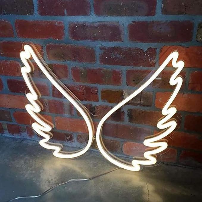 Ulalaza Neon Light Sign LED Night Lights USB Operated Decorative Marquee Sign Bar Pub Store Club Garage Home Party Decor (white)