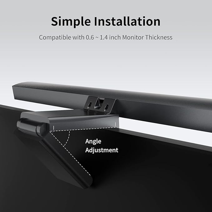 Monitor Light Bar, Computer Monitor Lamp for Eye Caring LED e Screen Light