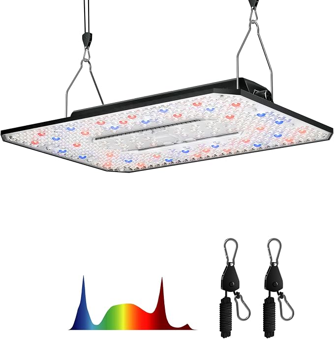 LED Grow Light for Indoor Plants 120W Plant Lights Full Spectrum | UAP1200 Growing Lamps Dimmable High Efficiency Deeper Penetration for Seed Starting Seedlings Veg Bloom in 2x2, 3x3 Grow Tent