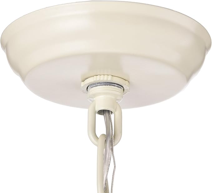 Edvivi Amorette Mini Chandelier Crystal Chandeliers, 1 Light Modern Elegant Glam Ceiling Light Fixture Ivory, Adjustable Hanging Lighting for Closet, Bedroom, Girls Room, Kitchen Island