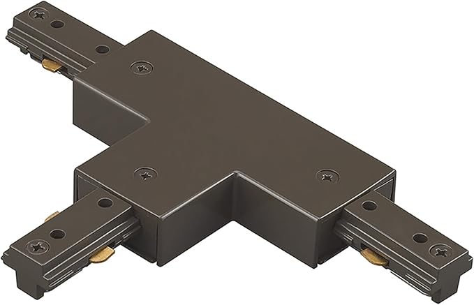 WAC Lighting HT-DB H Track T Connector, Dark Bronze