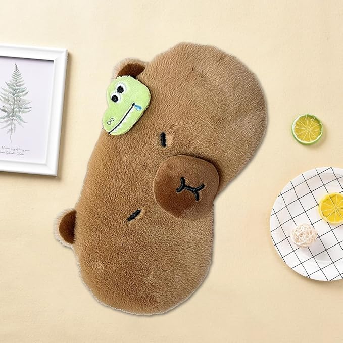 PERFECTSIGHT Cute Sleep Eye Masks (Capybara)