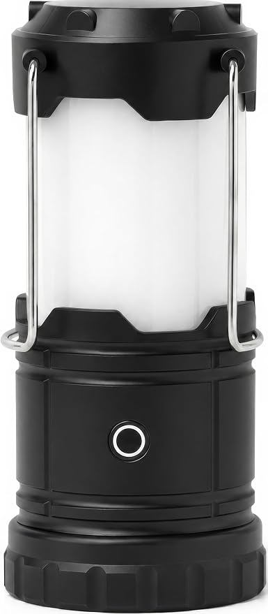 MalloMe LED Camping Lantern, Battery Powered Lanterns for Power Outages, Portable Hanging Collapsible Camping Lights for Outdoor, Home, Emergency, Hurricane Lamp Survival Outage Light 1000 lumens