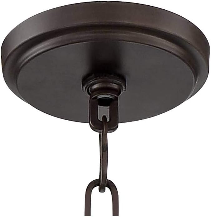 Charleston 16" Wide Painted Bronze 3-Light LED Pendant Light Light Fixture | Iron Chandelier Rustic Farmhouse Clear Glass Shade Dining Room House Foyer Entryway Kitchen Bedroom Living Ceilings