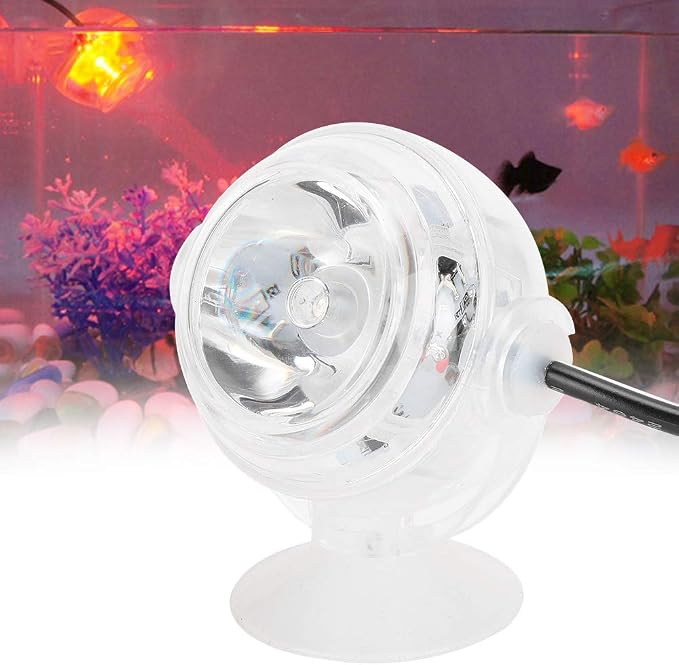 GLOGLOW Aquarium Light, 12‑18in Full Spec | LED Fish Tank Light with 24/7 Cycle, Adjustable Timer/Brightness, IP68, 1W, For 12‑18 Inch Planted Tanks