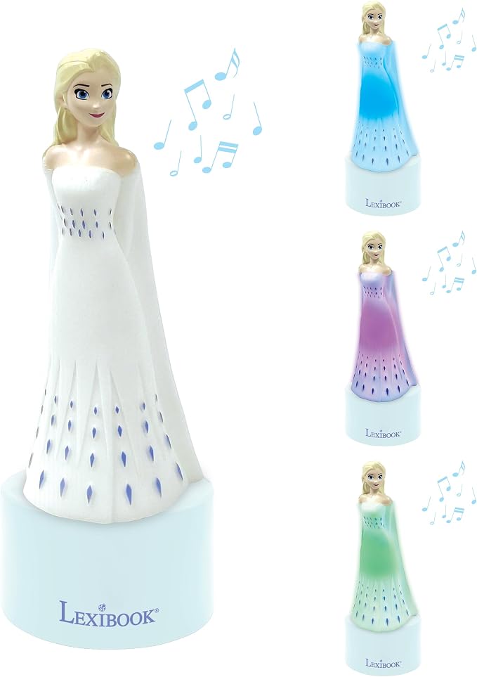 LEXiBOOK, Frozen Nightlight Speaker, NS01FZ