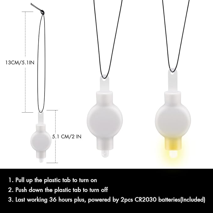 Battery Operated Paper Lantern Party Lights – 15 Pack LED Balloons Light for Star Paper Lanterns | Mini Battery Powered Bulbs for Party Craft ,Weddings & Festival Decorations (Warm White)