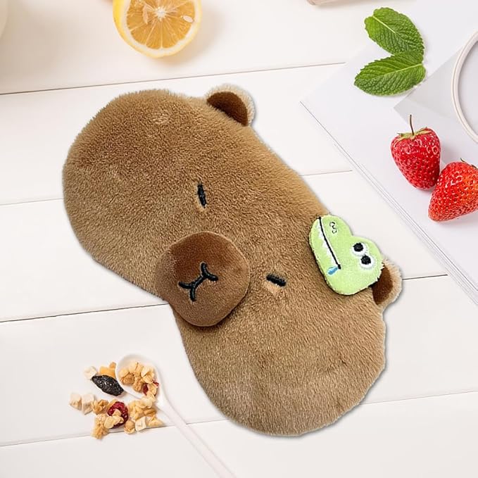 PERFECTSIGHT Cute Sleep Eye Masks (Capybara)