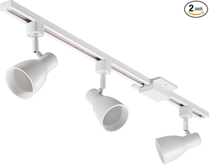 Lithonia Lighting LTKNSTBF BR20 MW M2 Step Baffle Kit Track Lighting, White