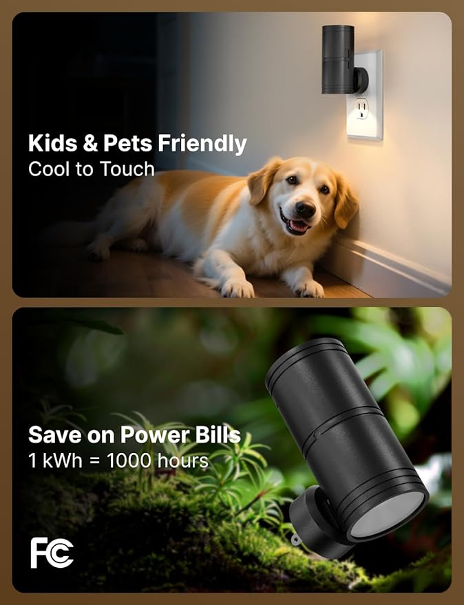 Night Light Plug into Wall, 2 Pack Dimmable LED Nightlight with Dusk to Dawn Sensor, Soft White Glow, for Hallway, Bathroom, Bedroom, Black