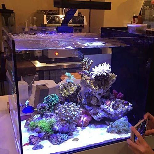 Aquarium Light –3rd Generation A029 Aquarium LED Light 30 Watts Saltwater Light with Touch Control, 5W LED Chips for Coral Reef Nano Fish Tank Marine Tanks with Timer & Screen