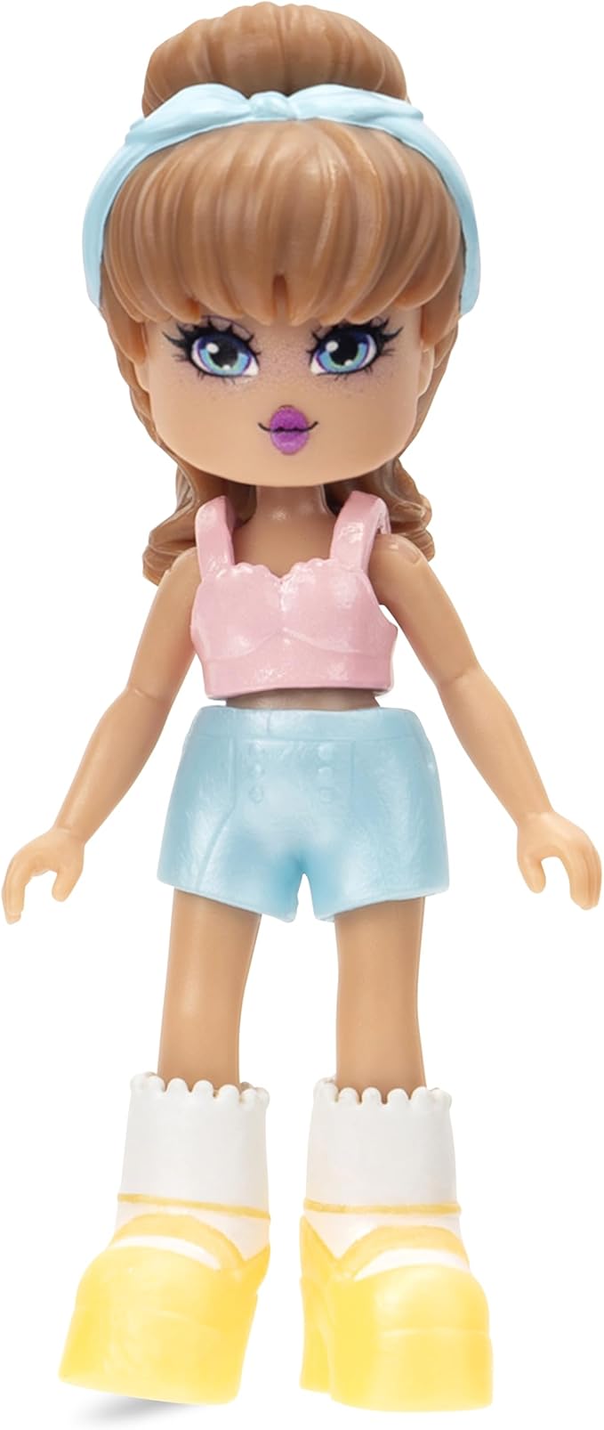 3” Light Fairy Fashion Doll - 1 Figure with 9 Fashion Accessories - Virtual Item Code Included - Series 2 - Ages 5+