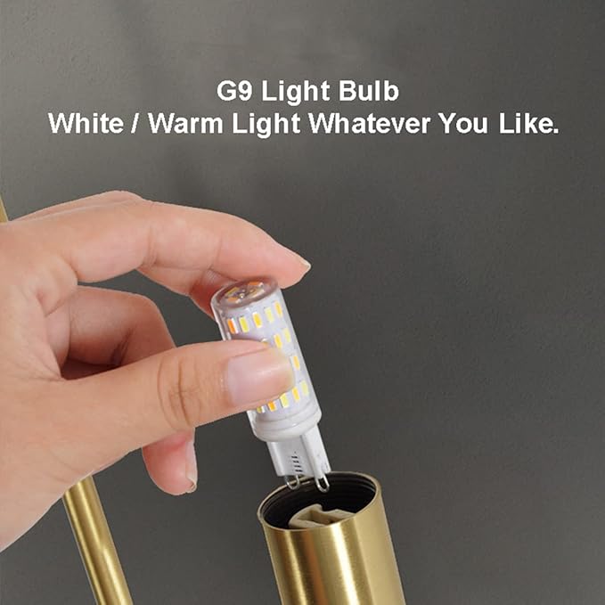 Modern Wall Sconce Set of 2 Mid Century Black Gold Wall Lamp with 2 Milk Glass Shade U-Shape Linear Wall Light for Bedside Dining Room Bathroom