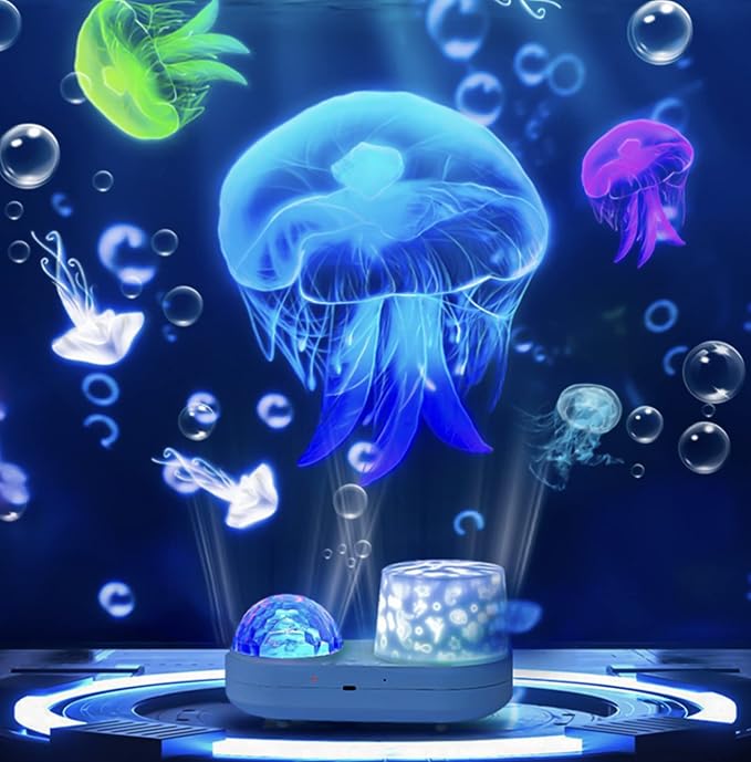 Ocean Night Light Projector, Kids Galaxy Projector for Bedroom, Nebula Star projector with USB Cable, 360 Degree Rotation Kid Night Light Lamp for Decorating Party,Birthdays,Christmas Gifts