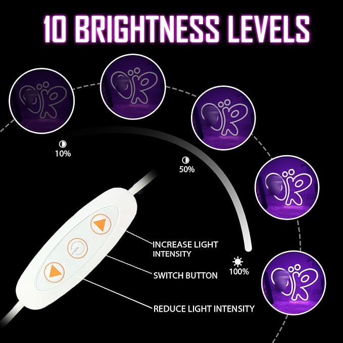 Olivia Neon Signs OR Neon Light Sign Dimmable LED Signs for Wall Decor Purple Light Up Signs for Bedroom Living Room College Dorm Girls Room Wall Art Gift for Fans Teen